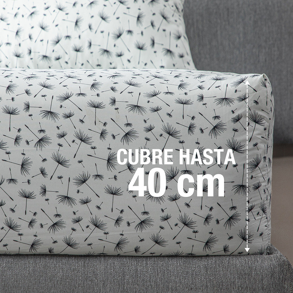 Juego de Sábanas Microfibra Leo