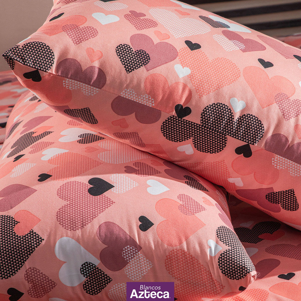 Juego de Sábanas Microfibra Rosette