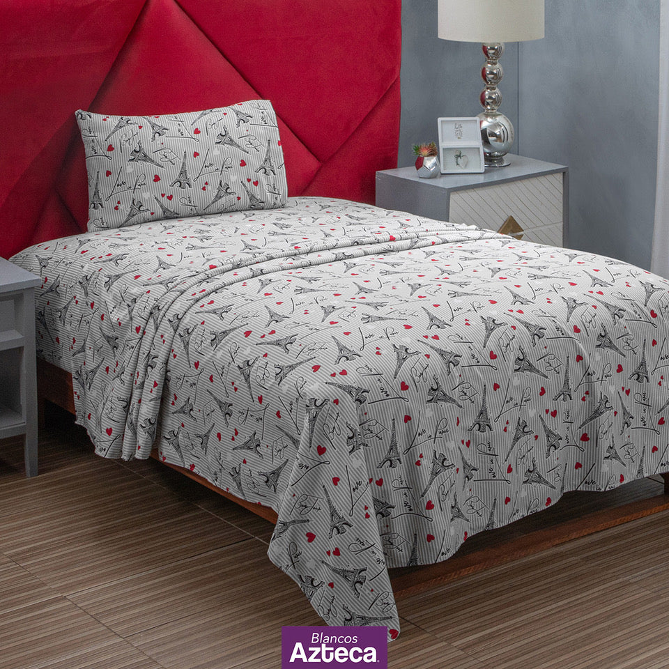Juego de Sábanas Microfibra Aline
