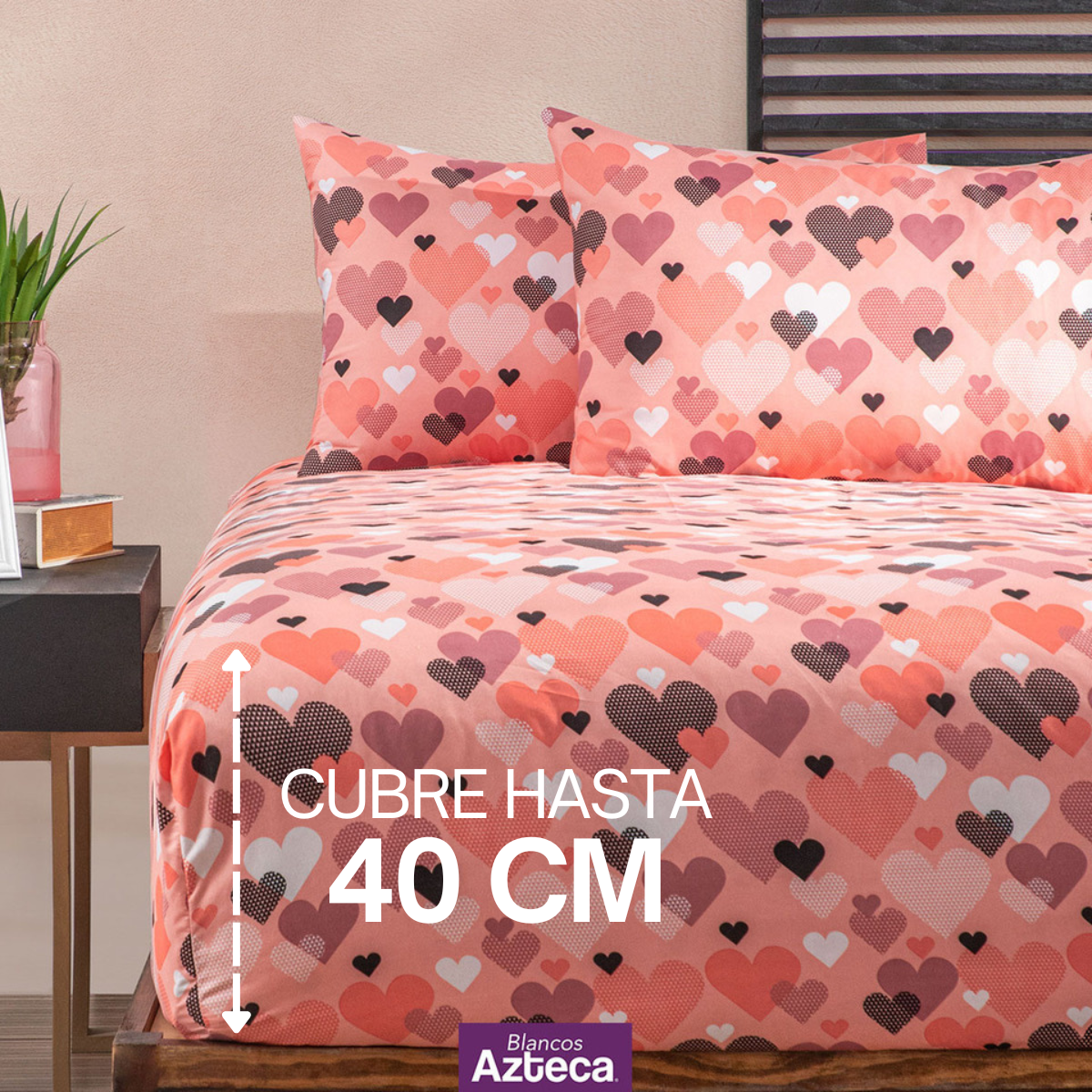 Juego de Sábanas Microfibra Rosette