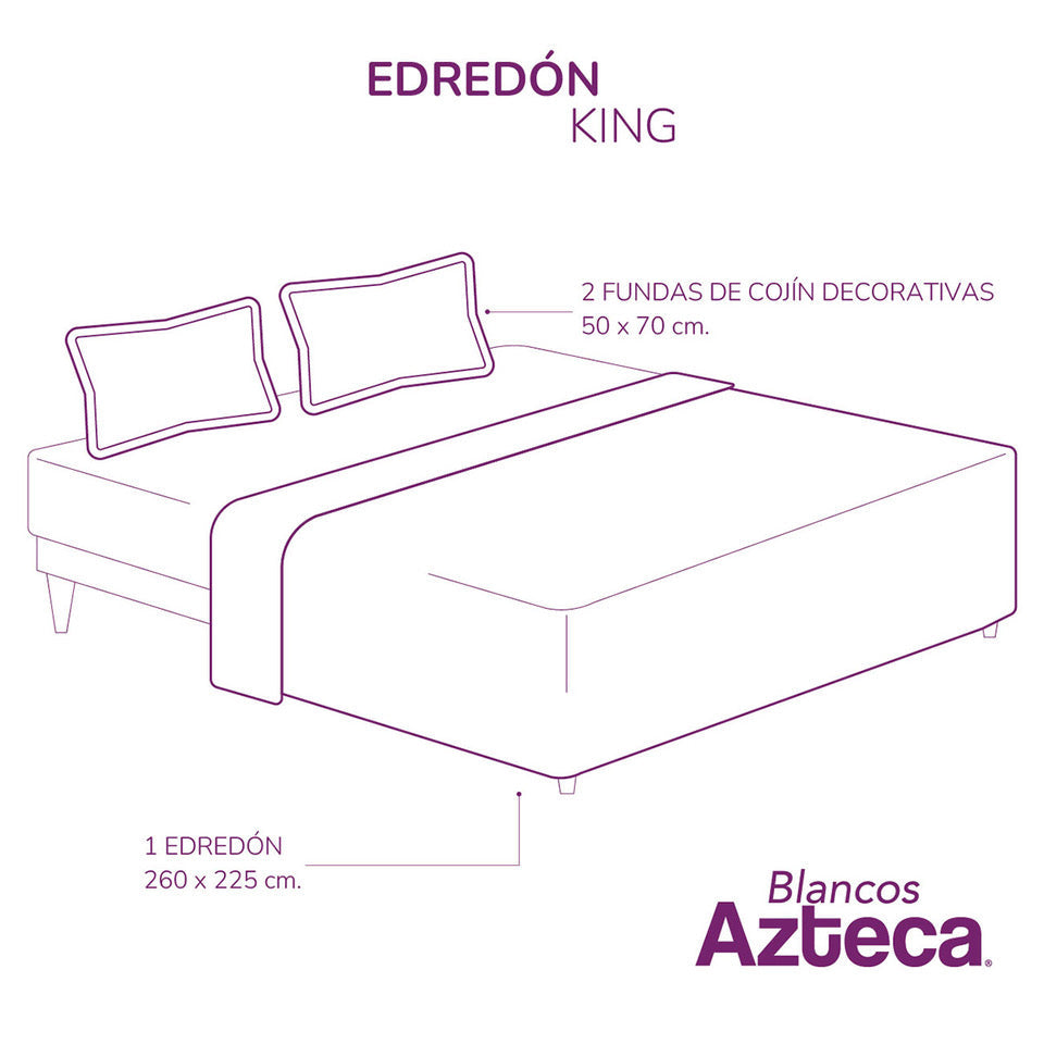 Juego De Edredón Ligero Rayan