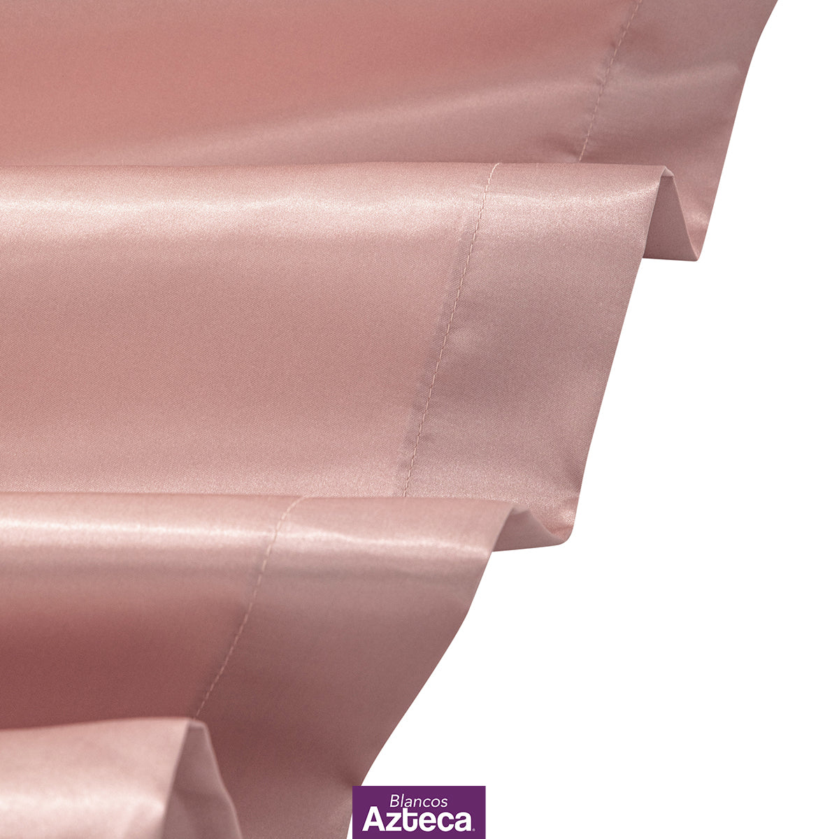 Sábanas Tipo Seda Brillantes Y Lujosas Color Rosa