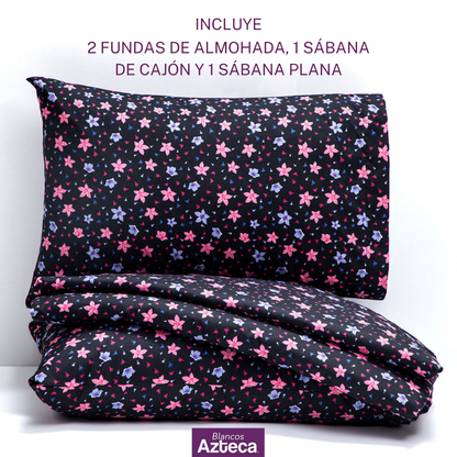 Juego de Sábanas Microfibra Denis