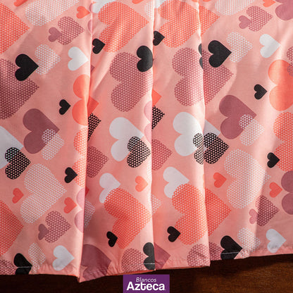 Juego de Sábanas Microfibra Rosette