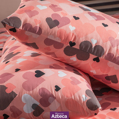 Juego de Sábanas Microfibra Rosette