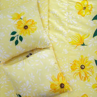 Juego De Colcha Flor De Girasol