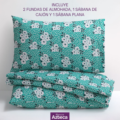 Juego de Sábanas Microfibra Frida