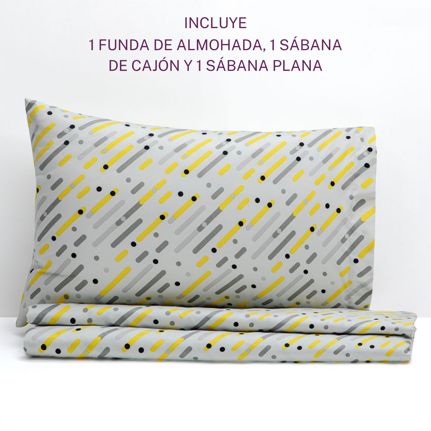 Juego de Sábanas Microfibra Carlos