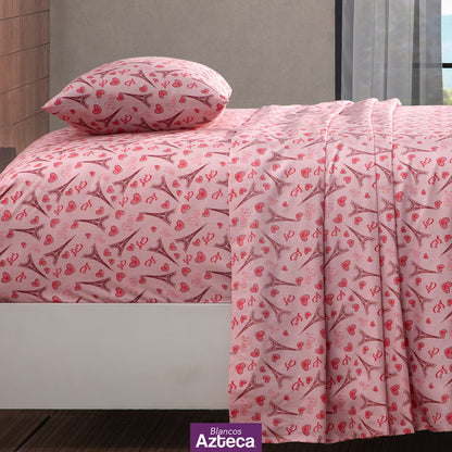 Juego de Sábanas Microfibra Opera