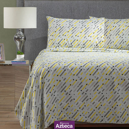 Juego de Sábanas Microfibra Carlos