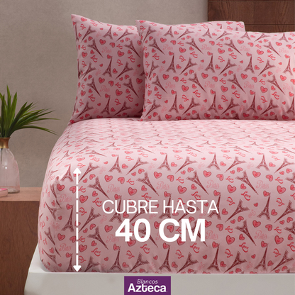 Juego de Sábanas Microfibra Opera