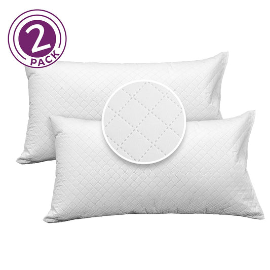 2 Pack Almohadas Pinsonic Estándar/King Size.