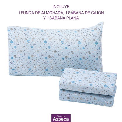 Juego de Sábanas Microfibra Ximena